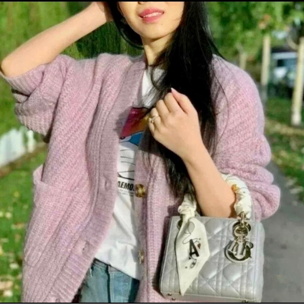 NWT ZARA Blogger Fav. Patch Pocket Knit Jacket - Picture 8 of 12